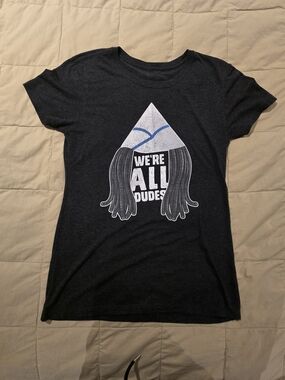 Black 90s Good Burger All That "We're All Dudes" Graphic Tee